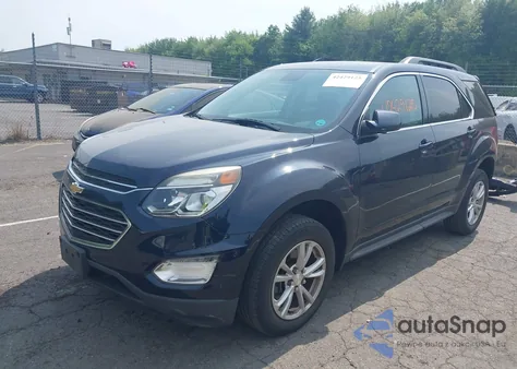 2016 Chevrolet Equinox Lt из США, поврежденный, VIN 2GNFLFEKXG6183561